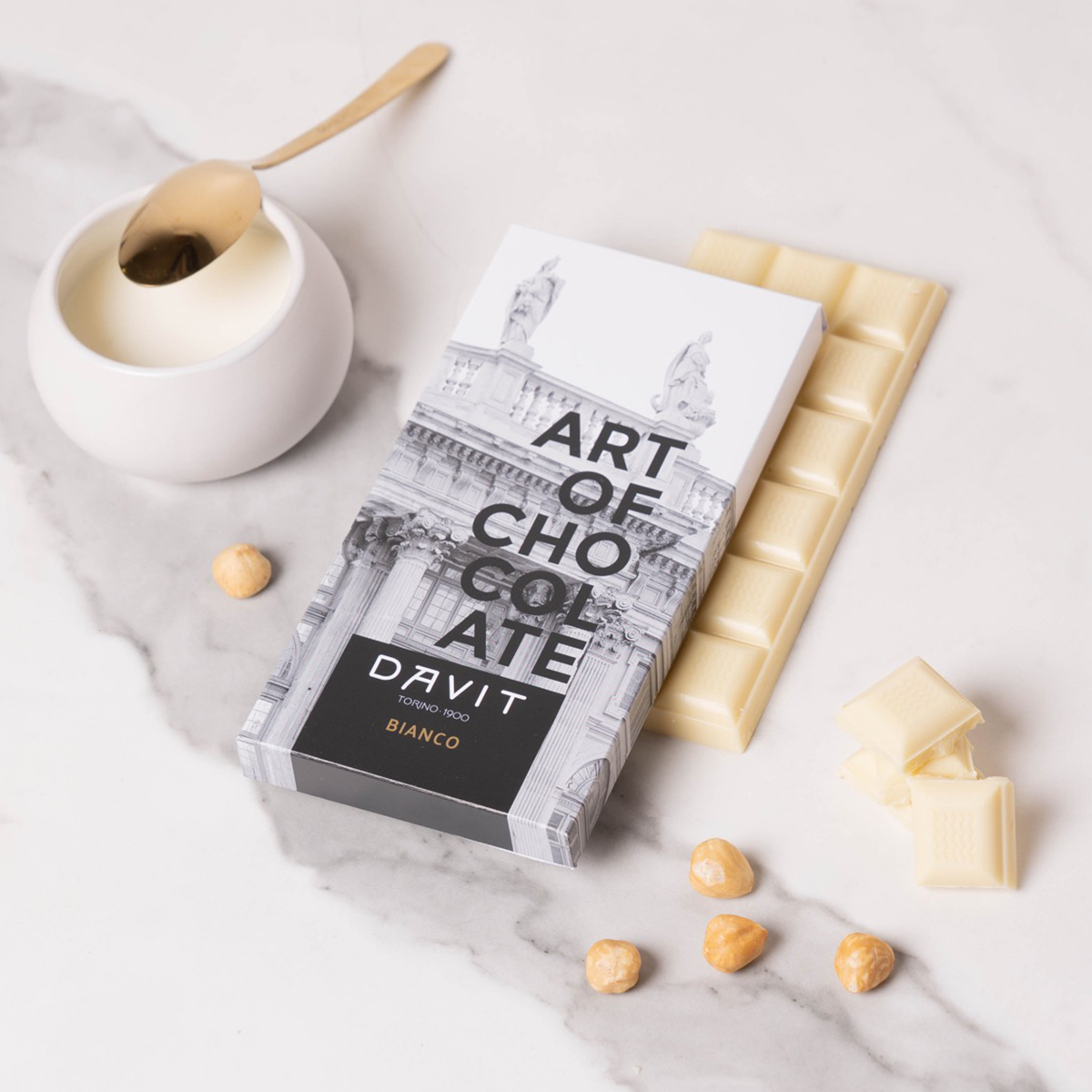 Tavoletta Cioccolato Bianco - 100g - immagine 2