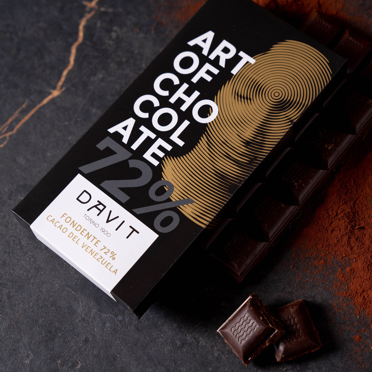 Tavoletta Cacao del Venezuela, Fondente 72% - 100g - immagine 3