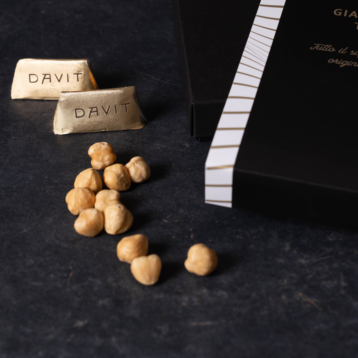 Gianduiotto Torino DAVIT con nocciole